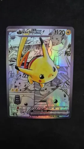 Card nao Oficial Pokemon Pikachu