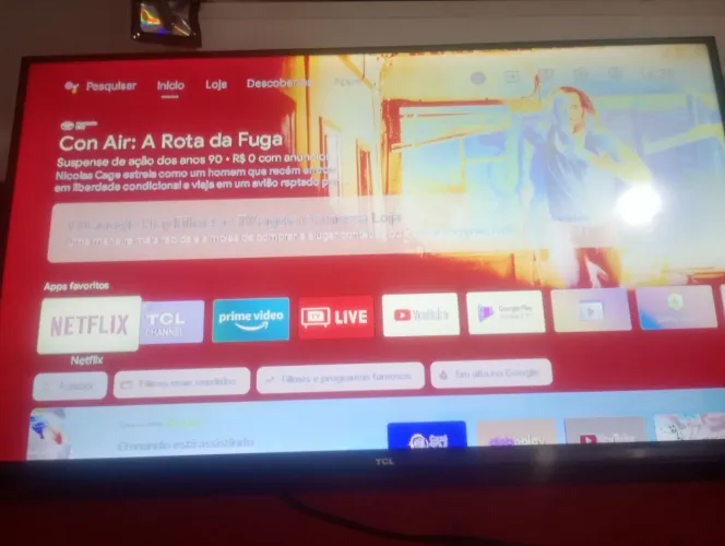 TV TCL 32" Smart - Modelo 32S5400AF - Com Defeito