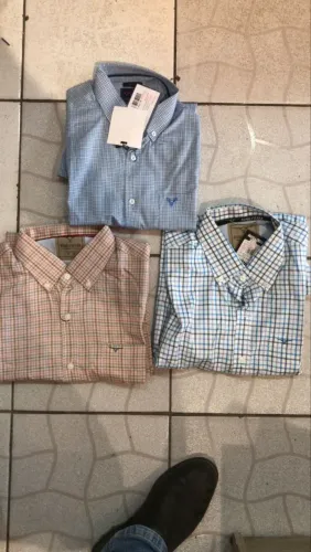 Vendas de camisas xadrez opções únicas