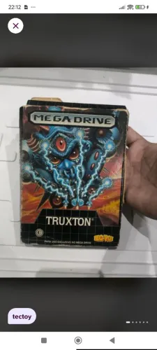 Cartucho mega driver Truxton Ideal para colecionadores 
