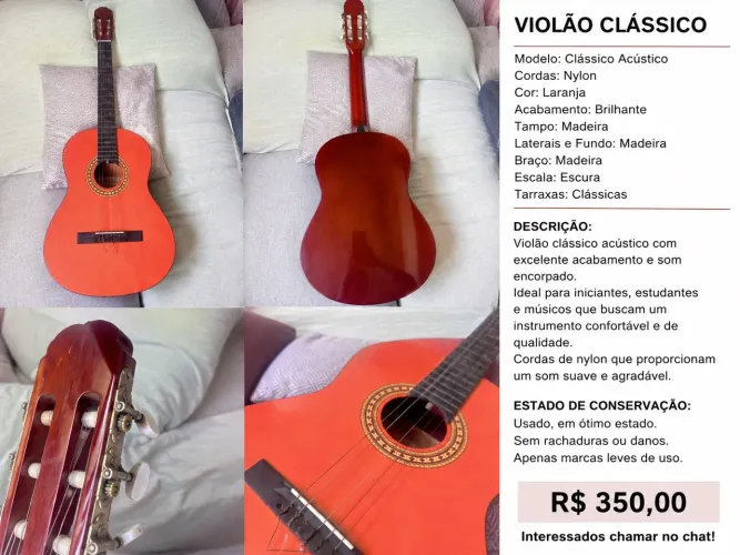 Violão clássico