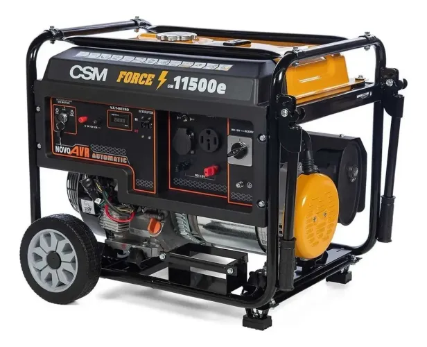 Gerador CSM a gasolina GMR11500 monofásico, 115/230v 60HZ 10kw