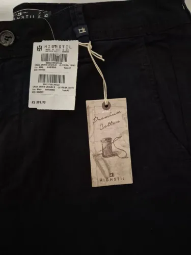 Calça Highstill Masculina Nova Etiqueta tam 42