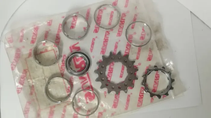 Kit single speed Catraca com 12 dentes e 15 dentes