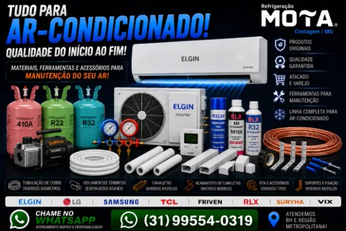 ? Refrigeração Mota | Peças, Ferramentas e Gases para Refrigeração ?