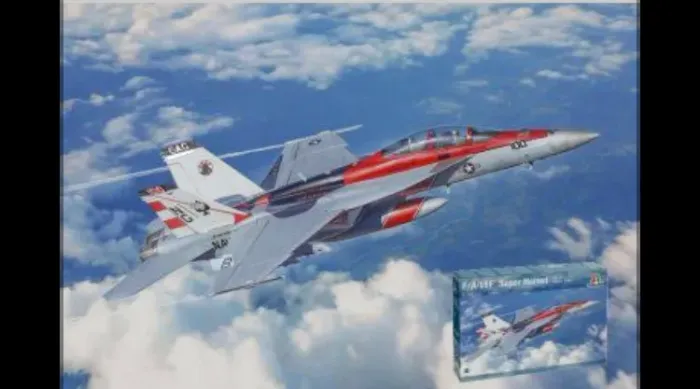 Kit Italeri plastimodelismo F-18 super hornet 1/48