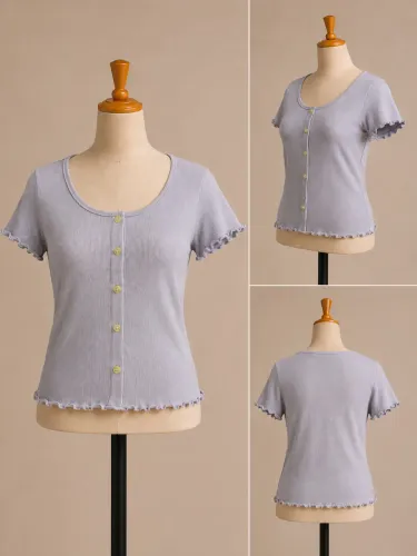 Blusinha lilás Marisa TAM P