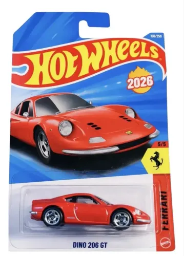 Hotwheels Ferrari Dino 206 GT