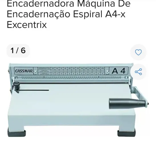 Encadernadora espiral a4