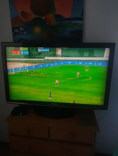 TV PANASONIC VIERA 42" TODA ORIGINAL - IMPECÁVEL - CONTROLE ORIGINAL **NÃO É SMART** 