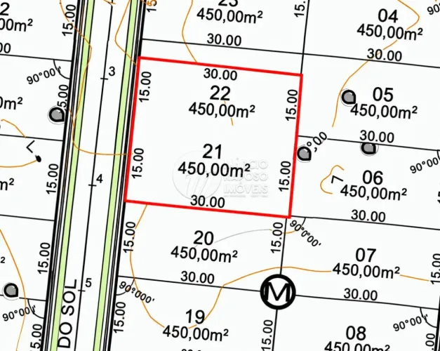 Terreno com 900m² à venda no Cond. Santé em Marechal Deodoro