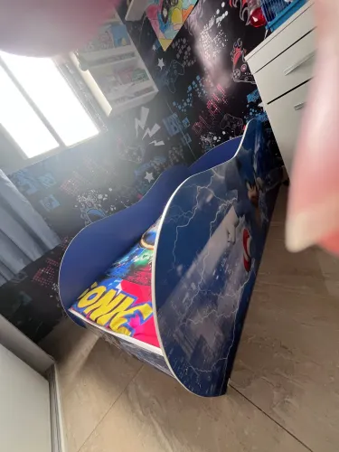 Cama juvenil com colchão Sonic