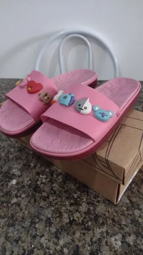 Melissa Beach Slide rosa 39/40