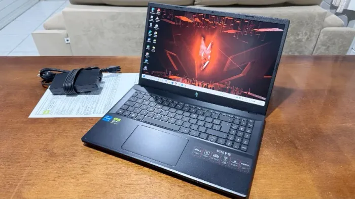 Not Gamer Acer Nitro V15, RTX4050, 32GB, I5 13ª, SSD NvME 512GB, impecável c/ nota fiscal!