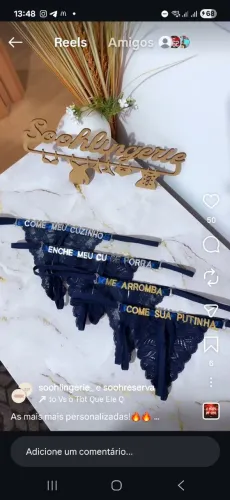 Vendos calsinha sexy no preço favoravel