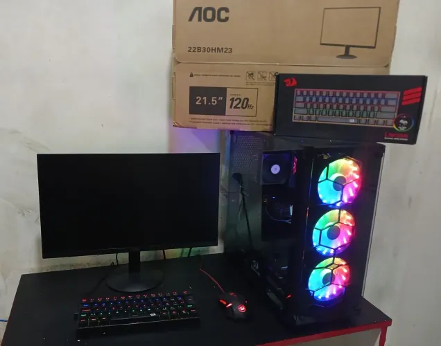 PC Gamer FULL REDRAGON NOVO COMPLETO COM TUDO - RODA TUDOO (ENTREGO)