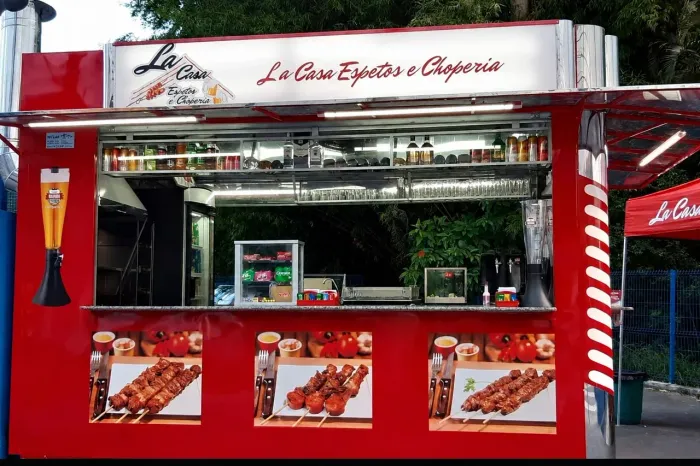 QUIOSQUE COMPLETO E EQUIPADO - PRONTO PARA TRABALHAR
