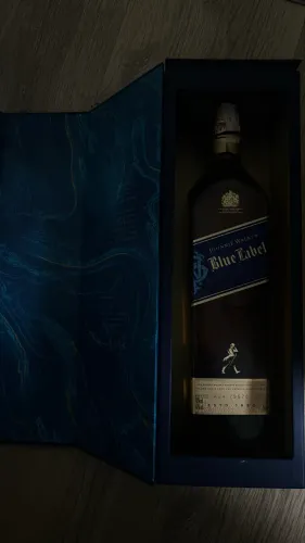 Blue label