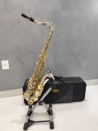 Sax Tenor Tokai TST-200NL Sib - Níquelado c/ Laqueado - Novo ( de mostruário)Parcelo 18x