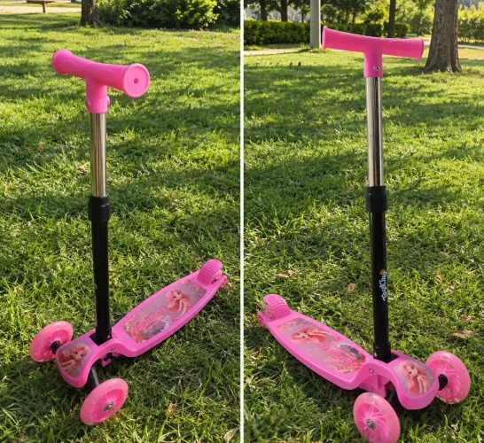 PATINETE INFANTIL 3 RODAS COM LED