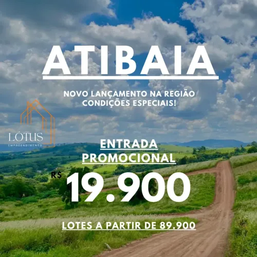 86A- LOTES DE 500M EM ATIBAIA!