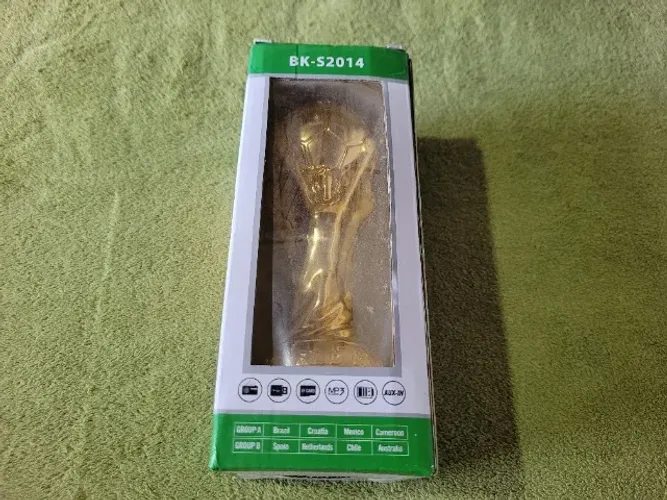 Rádio MP3 Modelo da Taça da Copa Mundo da Copa Brasil 2014