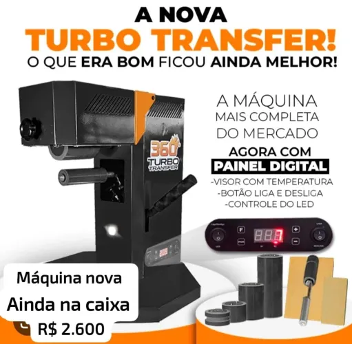 Máquina de Transfer 360 TURBO TRASFER