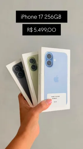 iPhone 17 256GB | Lacrado | Garantia Apple