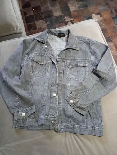 Jaqueta jeans menino tam 10