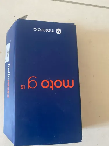 Celular moto g 15 128 g na caixa 1 mês de comprado