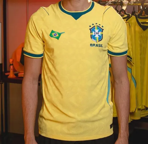Camisa Brasil Copa do mundo 2026 - Modelo Jogador