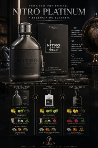 Perfume Dumont Nitro Platinum Lacrado 
