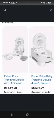 Troninho Fisher Price