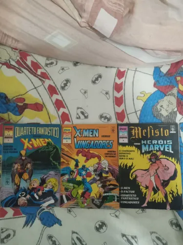 Lote 3 Hqs Épicos Marvel n° 1, 2 e 3 - Editora Abril