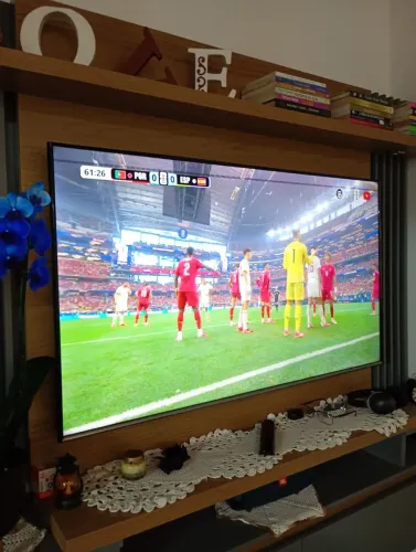 Tv Samsung 55 com defeito imagem