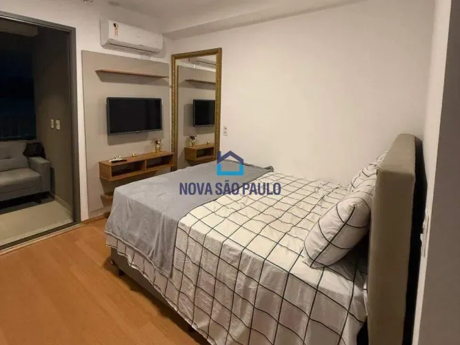 Studio Novo 24m² na Vila da Saúde - Varanda e Armários Planejados - Prox ao metrô