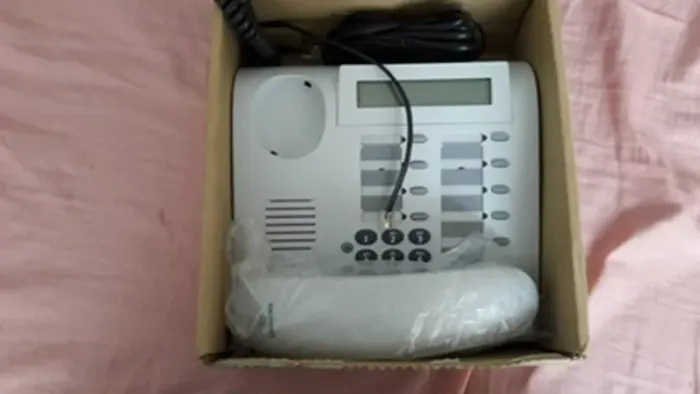 Siemens Optipoint 410 Standard com fonte.