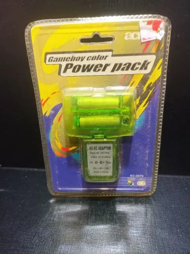 Pack fonte e tampa Game boy color