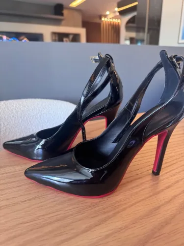 Sandália Feminina Scarpin Salto Fino 10cm Slingback