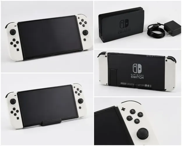Nintendo Switch OLED Branco Completo - 12 Meses de Uso - Original