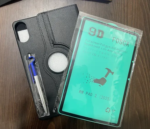 KIT CAPA, PELÍCULA FOSCA CERÂMICA E CANETA REDMI PAD 2