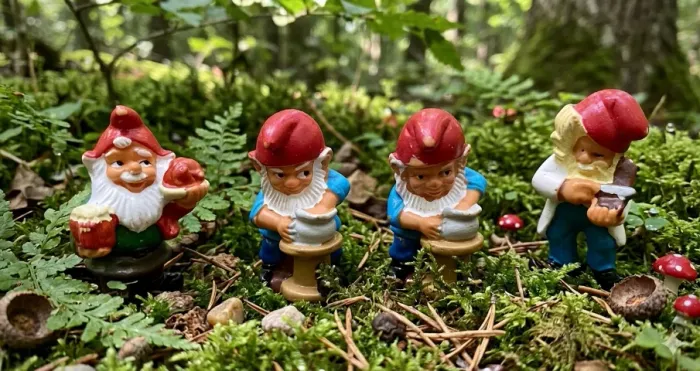 Coleção antiga gnomos Kinder ovo