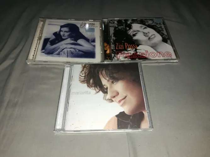 Coleção de cds Zizi Possi/ Maria Rita/Maria Rita