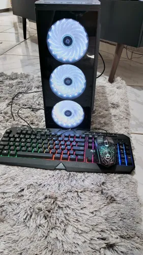 PC Gamer AMD Athlon 8GB RAM SSD 120GB + Gabinete Gamer RGB