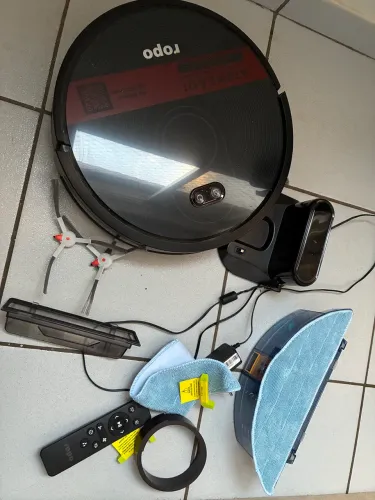 Robô Aspirador Ropo Glass 3 Preto