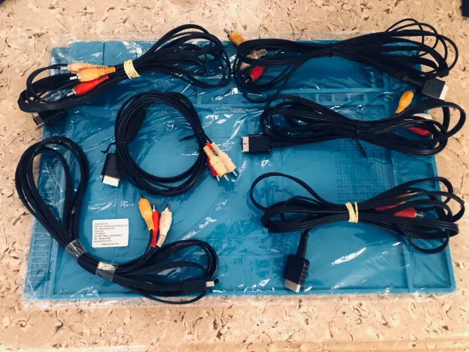 Cabo AV vídeo original PLAYSTATION 2 