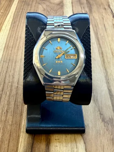 Relógio Orient Automatic Blue Dial - 1980