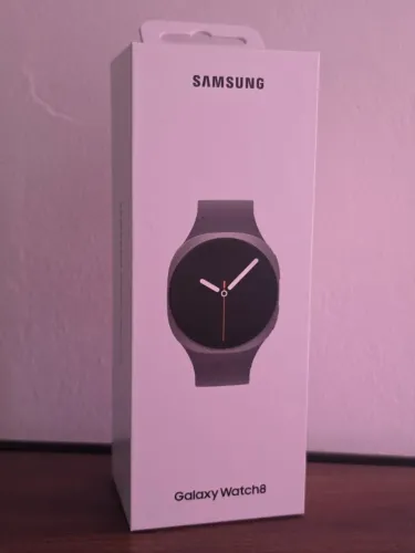 Samsung Galaxy Watch8 Smartwatch 40mm BT - lacrado, nota fiscal e garantia