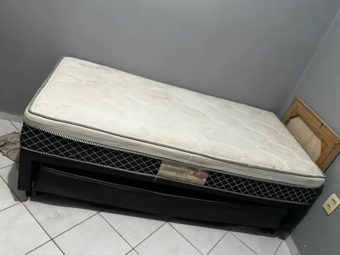 CAMA DE SOLTEIRO BASE DUPLA