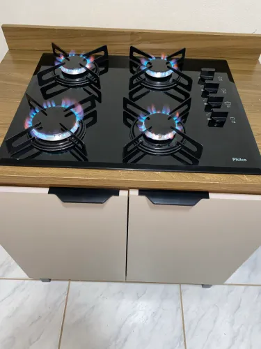 Balcão com Cooktop 4 bocas Funcionando perfeitamente- Entrego !